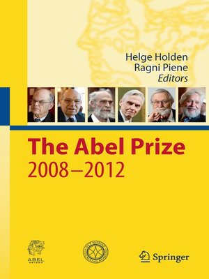cover image of The Abel Prize 2008-2012